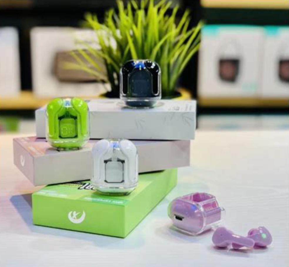 Air31 TWS Wireless Earbuds – Transparent Bluetooth 5.3 Earbuds