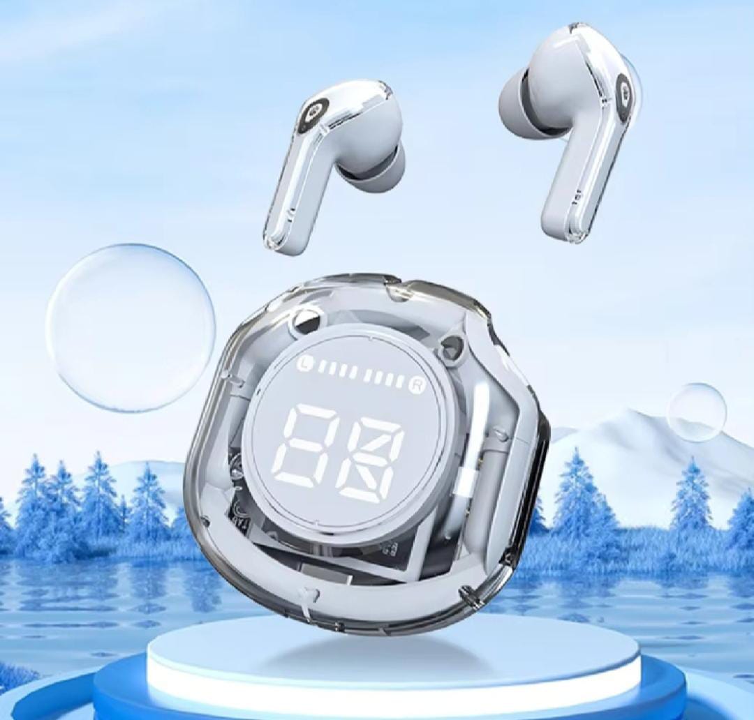 Air39 TWS Wireless Earbuds – Transparent Bluetooth 5.3 Earbuds