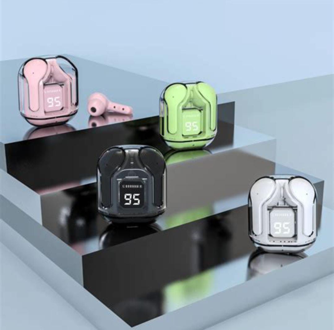 Air31 TWS Wireless Earbuds – Transparent Bluetooth 5.3 Earbuds