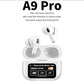 A9 Pro TWS Wireless Earbuds – Bluetooth 5.3 with HD Sound and Noise Cancellation